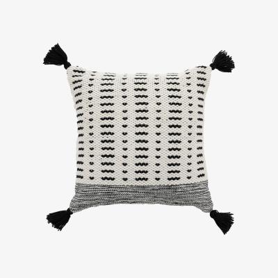La Redoute Leila Natural Tasselled Filled Cushion
