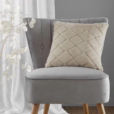 La Redoute Cosy Diamond 43x43cm Filled Cushion