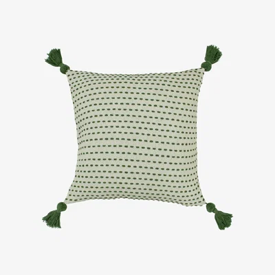 La Redoute Ezra Woven Tassel Filled Cushion 50x50cm