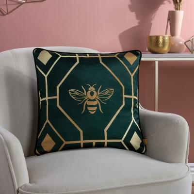 La Redoute Bee Deco Geometric Cushion