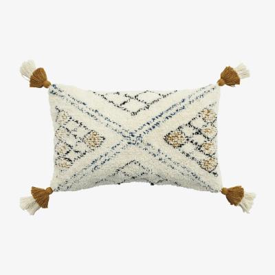 La Redoute Atlas Cotton Tufted Filled Cushion 30x50cm