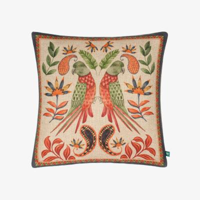 La Redoute Akamba Parrot Duo Tropical Cushion