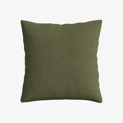 Loaf Made-to-order Scatter Cushion (Green Plumage Clever Slubby Linen)