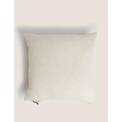 Marks & Spencer M&S Cotton Rich Chenille Textured Cushion - Ochre, Ochre