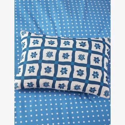 Marks & Spencer LAND & SHORE Sora Cushion Blue Mix