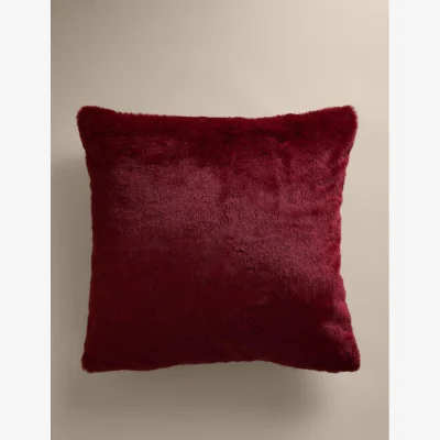 Marks & Spencer M&S Velvet Supersoft Cushion Deep Red