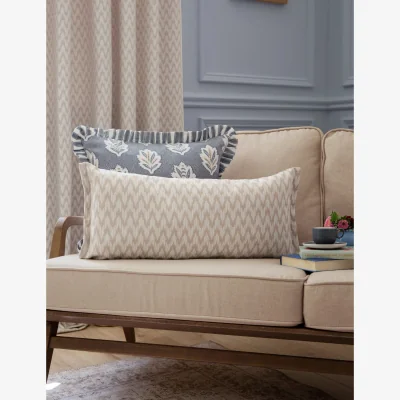 Marks & Spencer Sanderson Woven Hutton Jacquard Cushion Natural Mix