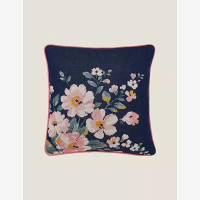 Marks & Spencer Cath Kidston Cotton Rich Spitalfields Cushion - Navy Mix, Navy Mix