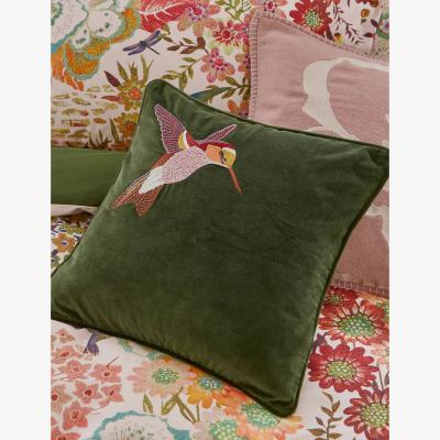 Marks & Spencer Ted Baker Velvet Hummingbird Cushion - Multi, Multi