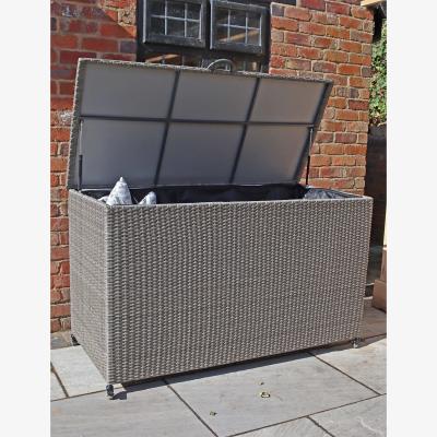 Marks & Spencer Royalcraft Paris Rattan Cushion Box - Grey, Grey