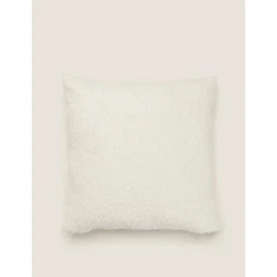 Marks & Spencer M&S Boucle Cushion - Cream, Cream,Grey
