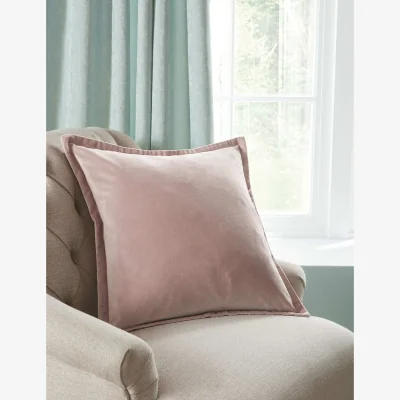 Marks & Spencer Laura Ashley Pure Cotton Hanya Cushion Light Pink
