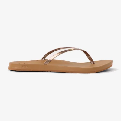 Marks & Spencer REEF Cushion Slim Flip Flops Brown Mix