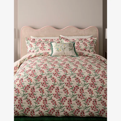 Marks & Spencer V&A Pure Cotton The Ornamental Tree Cushion Cream Mix
