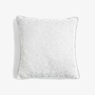Marks & Spencer M&S Leaf Jacquard Cushion - Duck Egg, Duck Egg,Neutral