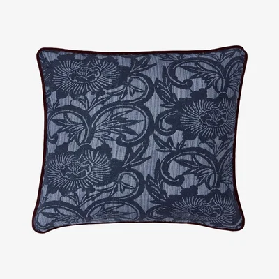 Marks & Spencer Bedeck Of Belfast Stafford Cushion - Navy Mix, Navy Mix
