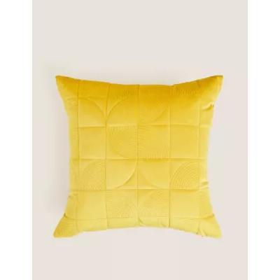 Marks & Spencer M&S Quilted Cushion - Ochre, Ochre