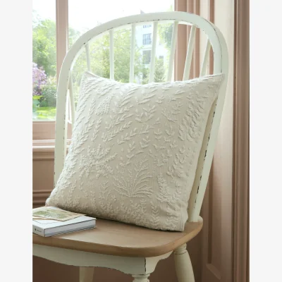 Marks & Spencer Laura Ashley Felsham Textured Botanical Cushion Natural