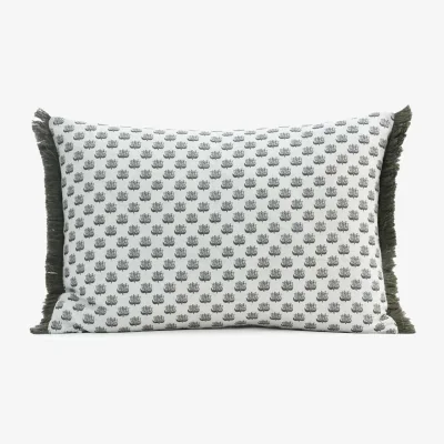 Marks & Spencer MM Linen Cotton Linen Blend Jovany Bolster Cushion White Mix