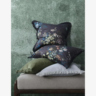 Marks & Spencer MM Linen Velvet Ciana Cushion Purple Mix