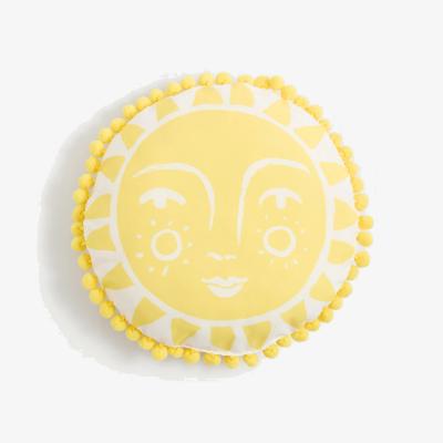 Marks & Spencer M&S Sun Pom Pom Outdoor Cushion - Yellow, Yellow