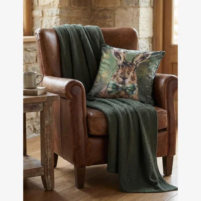 Marks & Spencer MM Linen Hare Tie Cushion Multi