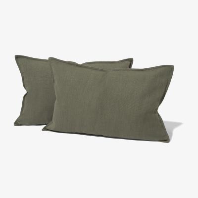 Made.com Elena Set of 2 Cushions, 40 x 60 cm, Moss Green