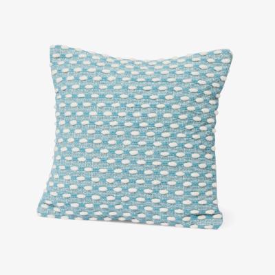 Made.com Mac Wool & Cotton Blend Cushion, 45 x 45 cm, Teal
