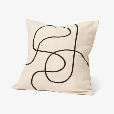 Made.com Elysian Cotton Cushion, 50 x 50cm, Off-white