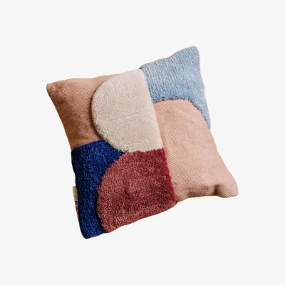 Made in Design Balance Cushion textile multicoloured / 45 x 45 cm - Hand-woven Wool - COLORTHERAPIS