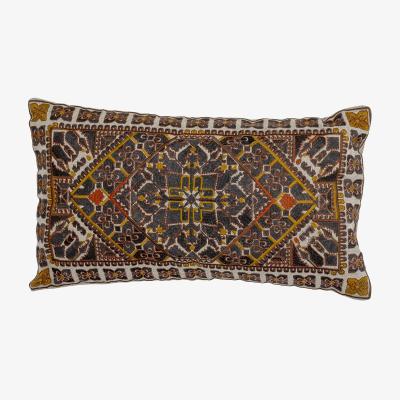 Made in Design Emalie Cushion textile multicoloured / 60 x 35 cm - Embroidered motifs - Bloomingville
