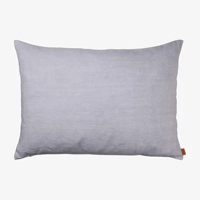 Made in Design Heavy Large Cushion textile purple / 100% linen - 80 x 60 cm - Ferm Living