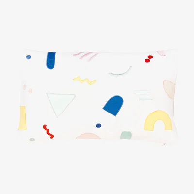 Made in Design Painted graphic Cushion - / 50 x 30 cm by & klevering Multicoloured