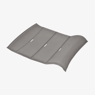 Made in Design Skin Outdoor cushion - For Luxembourg chair and armchair by Fermob Grey