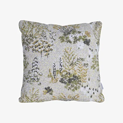 Made in Design Bouquet sauvage - Pixels Outdoor cushion textile grey / 44 x 44 cm - Fermob