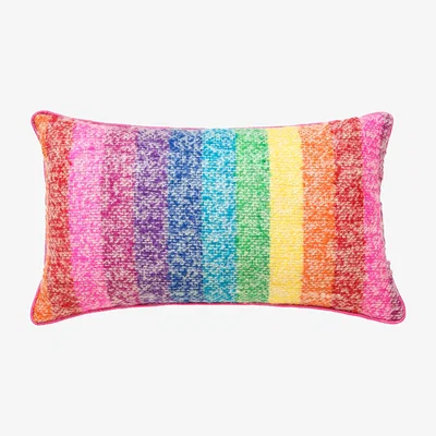 Made in Design Romy Cushion textile multicoloured / 30 x 50 cm - Mohair - POPUS EDITIONS