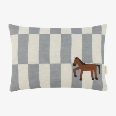 Made in Design Vibes Rectangular Cushion textile blue / Small - 33 x 22 cm - NOBODINOZ
