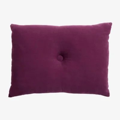 Made in Design Dot Lin Cushion textile purple / 60 x 45 cm - Hay