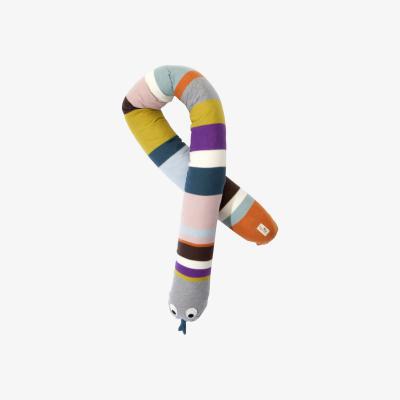 Made in Design Mr Snake Cushion by Ferm Living Multicoloured