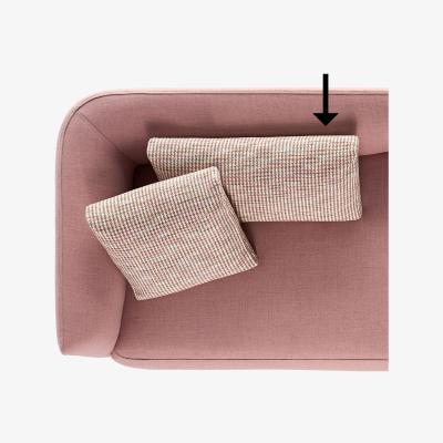 Made in Design Cosy Cushion - / 40 x 75 by MDF Italia Pink/Multicoloured