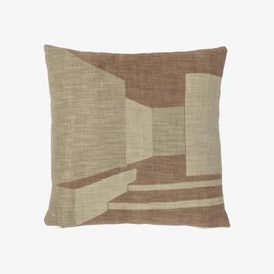 Made in Design Eta Cushion - / Cotton - 45 x 45 cm by Bloomingville Beige