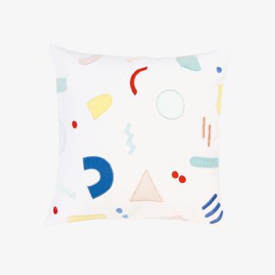 Made in Design Painted graphic Cushion - / 40 x 40 cm by & klevering Multicoloured