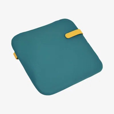 Made in Design Color Mix Chair cushion - 41 x 38 cm by Fermob Blue