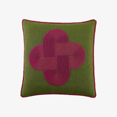 Made in Design Pompidou Plus Cushion textile green / 45 x 45 cm - Jonathan Adler