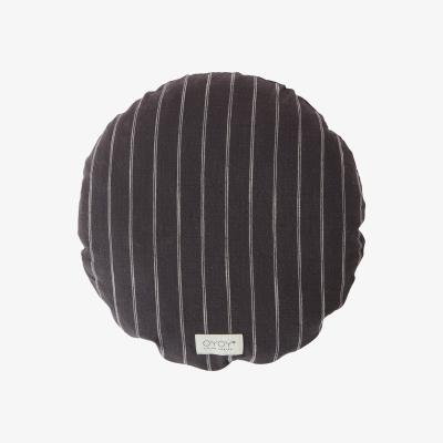 Nordic Nest Kyoto cushion round Ø40 cm Anthracite