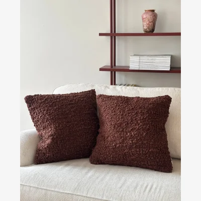 Nordic Nest Tinted Levantin cushion Brown 45x45 cm