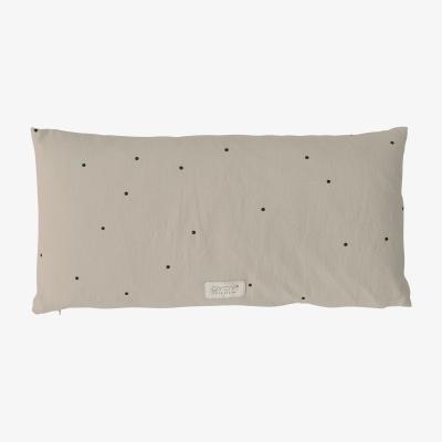 Nordic Nest Kyoto Dot cushion 30x60 cm Clay
