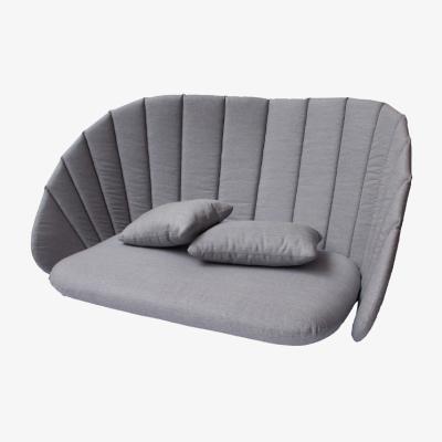 Nordic Nest Cane-line Peacock cushion set sofa 2-seater Natté grey