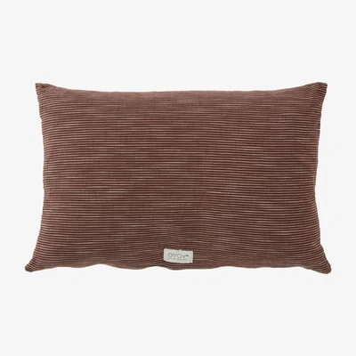 Nordic Nest Kyoto cushion 40x60 cm chocolate