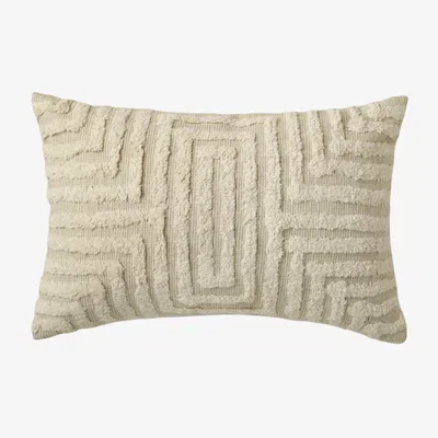 Nordic Nest Tinted Telin cushion 30x50 cm Offwhite